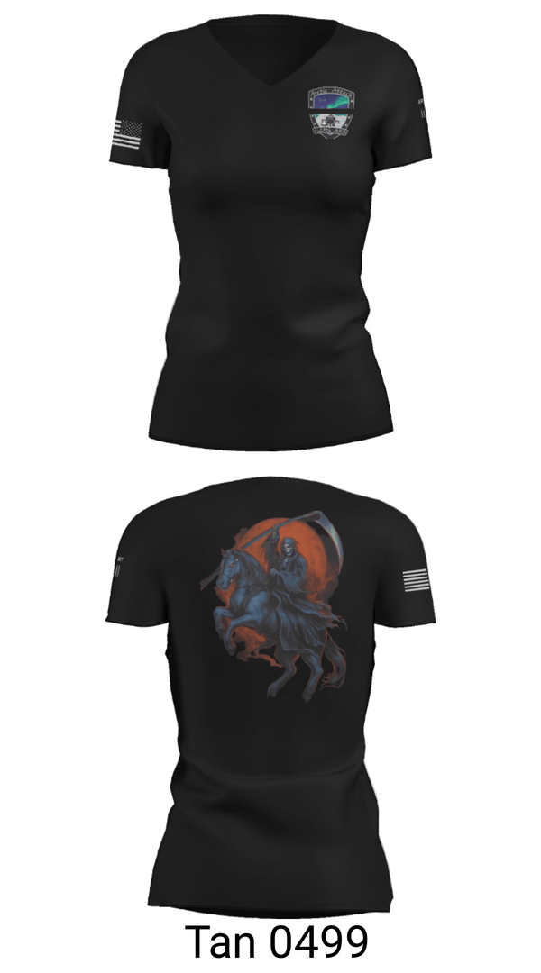 Women's Short Sleeve Vneck Shirt, , Army, Teamtime, Team time, sublimation, custom sports apparel, team uniforms, spirit wear, spiritwear, sports uniforms, custom shirts, team store, custom team store, fundraiser sports, apparel fundraiser
