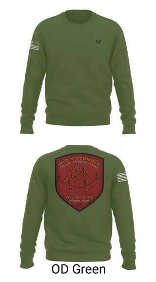 Crew Neck Sweatshirt, , Fire Department, Teamtime, Team time, sublimation, custom sports apparel, team uniforms, spirit wear, spiritwear, sports uniforms, custom shirts, team store, custom team store, fundraiser sports, apparel fundraiser