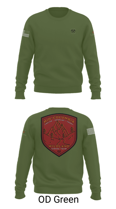 Mid-Columbia Strike Team 42848271 Crew Neck Sweatshirt - 10