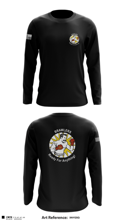 Bravo 3-2 ADA 14430873 Long Sleeve Performance Shirt - 1