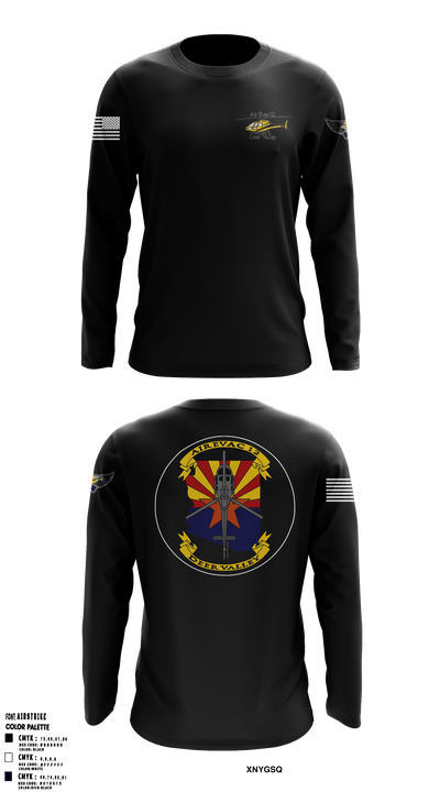 Air Evac 12 86167838 Long Sleeve Performance Shirt - 1