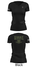 CHEEKTOWAGA SWAT 31207294 Women's Short Sleeve V-neck Shirt - 21