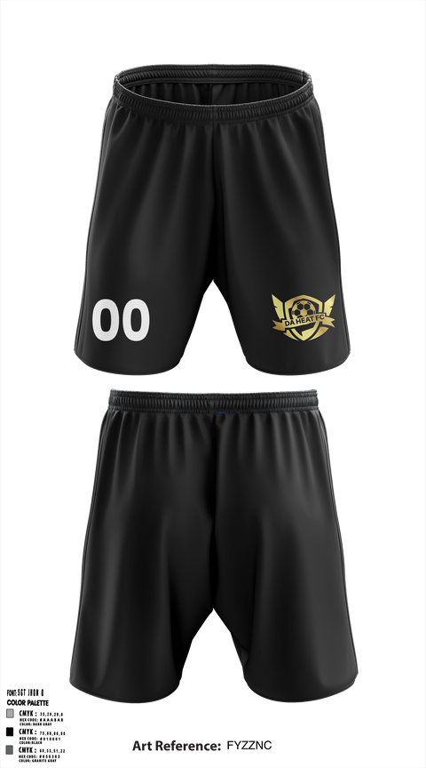 Athletic Shorts With Pockets, DA HEAT FC, Spirit Store, Teamtime, Team time, sublimation, custom sports apparel, team uniforms, spirit wear, spiritwear, sports uniforms, custom shirts, team store, custom team store, fundraiser sports, apparel fundraiser