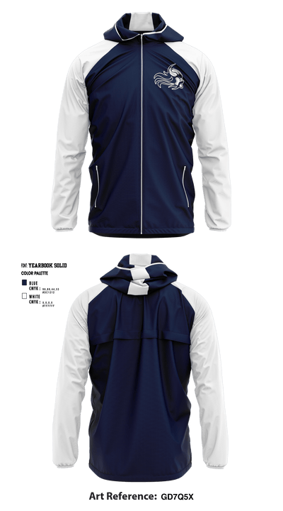 Gonzaga Regional High School 19597570 Windbreaker - 1