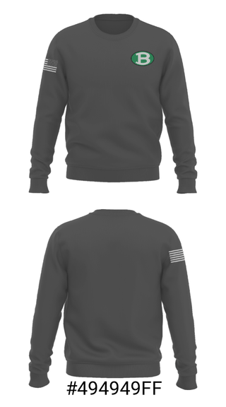 Crew Neck Sweatshirt, Brenham High School Golf, Golf, Teamtime, Team time, sublimation, custom sports apparel, team uniforms, spirit wear, spiritwear, sports uniforms, custom shirts, team store, custom team store, fundraiser sports, apparel fundraiser