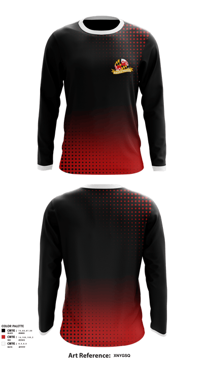 Mid Maryland Boys Basketball 30748877 Long Sleeve Performance Shirt - 1
