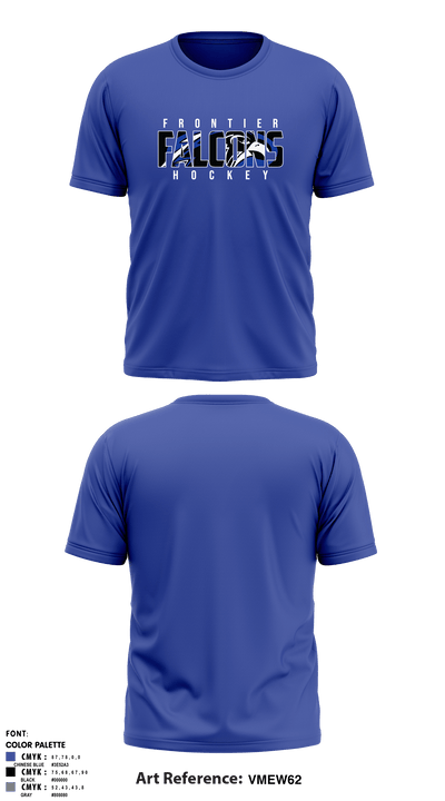 Frontier Central Hockey 50669255 Short Sleeve Performance Shirt - 2 (1)