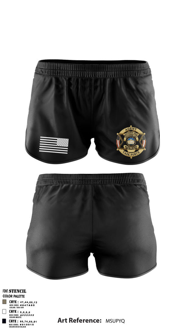 Ranger Panties, , Police, Teamtime, Team time, sublimation, custom sports apparel, team uniforms, spirit wear, spiritwear, sports uniforms, custom shirts, team store, custom team store, fundraiser sports, apparel fundraiser