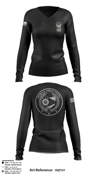 Women's Long Sleeve Vneck Shirt, 0730, , Teamtime, Team time, sublimation, custom sports apparel, team uniforms, spirit wear, spiritwear, sports uniforms, custom shirts, team store, custom team store, fundraiser sports, apparel fundraiser