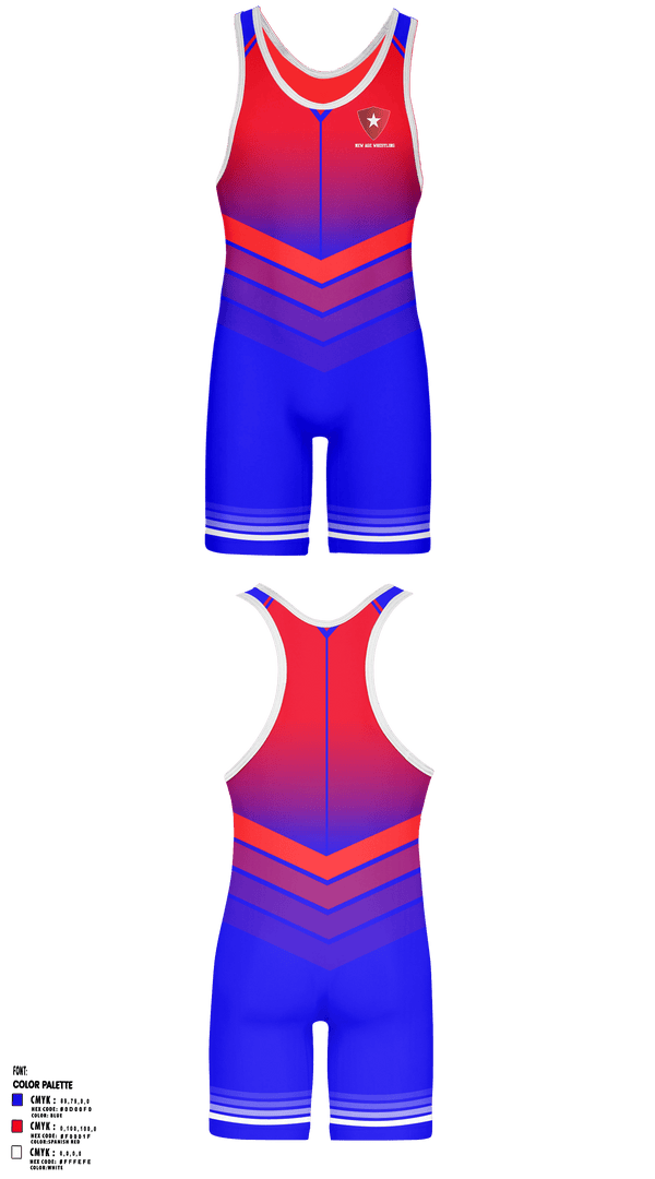 Wrestling Singlet, New Age Wrestling, Wrestling, Teamtime, Team time, sublimation, custom sports apparel, team uniforms, spirit wear, spiritwear, sports uniforms, custom shirts, team store, custom team store, fundraiser sports, apparel fundraiser