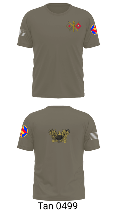 142 FA BDE Warrants 90151775 Short Sleeve Performance Shirt - 35