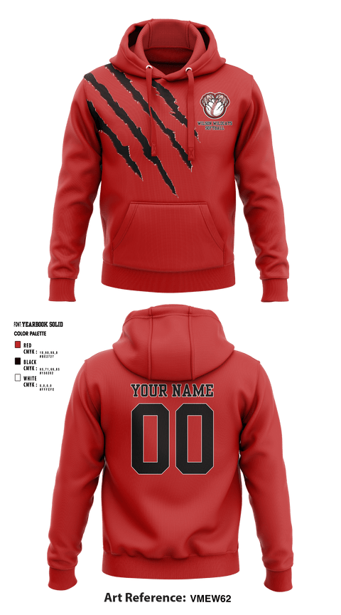 Hoodie, Wilson Wildcats Softball, Softball, Teamtime, Team time, sublimation, custom sports apparel, team uniforms, spirit wear, spiritwear, sports uniforms, custom shirts, team store, custom team store, fundraiser sports, apparel fundraiser
