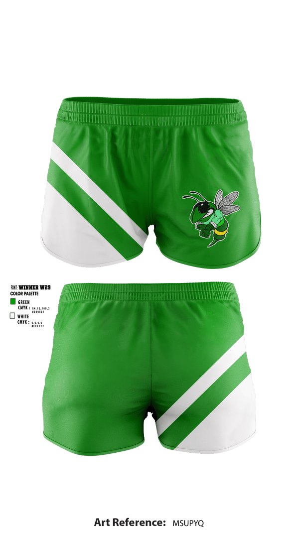 Women's Shorts, Hopewell Middle School, Spirit Store, Teamtime, Team time, sublimation, custom sports apparel, team uniforms, spirit wear, spiritwear, sports uniforms, custom shirts, team store, custom team store, fundraiser sports, apparel fundraiser