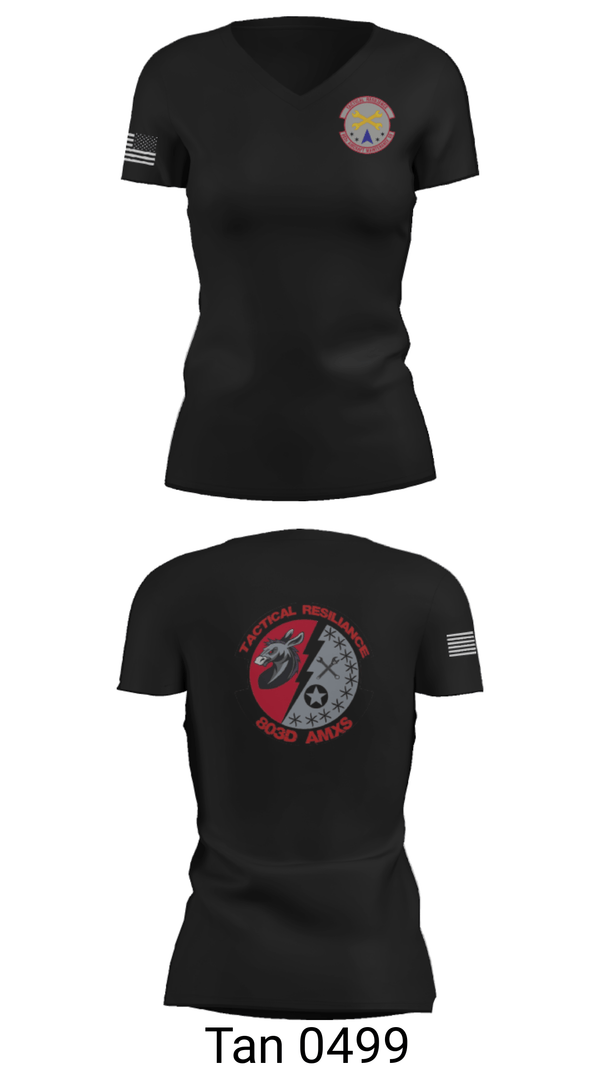 Women's Short Sleeve Vneck Shirt, , Air Force, Teamtime, Team time, sublimation, custom sports apparel, team uniforms, spirit wear, spiritwear, sports uniforms, custom shirts, team store, custom team store, fundraiser sports, apparel fundraiser