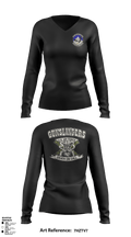 13th Air Support Operations Squadron 89640163 Women's Long Sleeve V-neck Shirt - 5