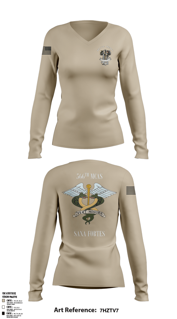 Women's Long Sleeve Vneck Shirt, , Army, Teamtime, Team time, sublimation, custom sports apparel, team uniforms, spirit wear, spiritwear, sports uniforms, custom shirts, team store, custom team store, fundraiser sports, apparel fundraiser