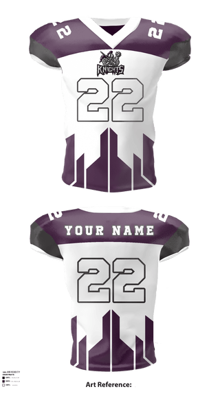Football Jersey, Southampton knights football, Football, Teamtime, Team time, sublimation, custom sports apparel, team uniforms, spirit wear, spiritwear, sports uniforms, custom shirts, team store, custom team store, fundraiser sports, apparel fundraiser