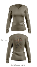 H Co 700 BSB, 1-179 FSC 68913426 Women's Long Sleeve V-neck Shirt - 2