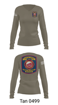 Canyon Creek Rural Fire District 51909217 Women's Long Sleeve V-neck Shirt - 41