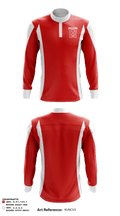 Milton High School Cheer 85377589 Quarter Zip Jacket - 1