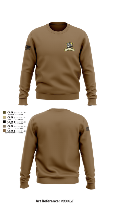 Dallas Defenders 76170912 Crew Neck Sweatshirt - 3