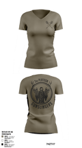 113th 2nd platoon 28176781 Women's Short Sleeve V-neck Shirt - 2
