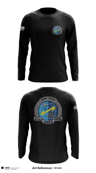 Long Sleeve Performance Shirt, , Air Force, Teamtime, Team time, sublimation, custom sports apparel, team uniforms, spirit wear, spiritwear, sports uniforms, custom shirts, team store, custom team store, fundraiser sports, apparel fundraiser