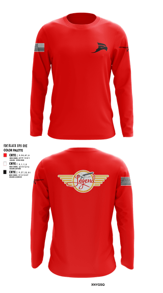 Long Sleeve Performance Shirt, N1522W, Air Force, Teamtime, Team time, sublimation, custom sports apparel, team uniforms, spirit wear, spiritwear, sports uniforms, custom shirts, team store, custom team store, fundraiser sports, apparel fundraiser
