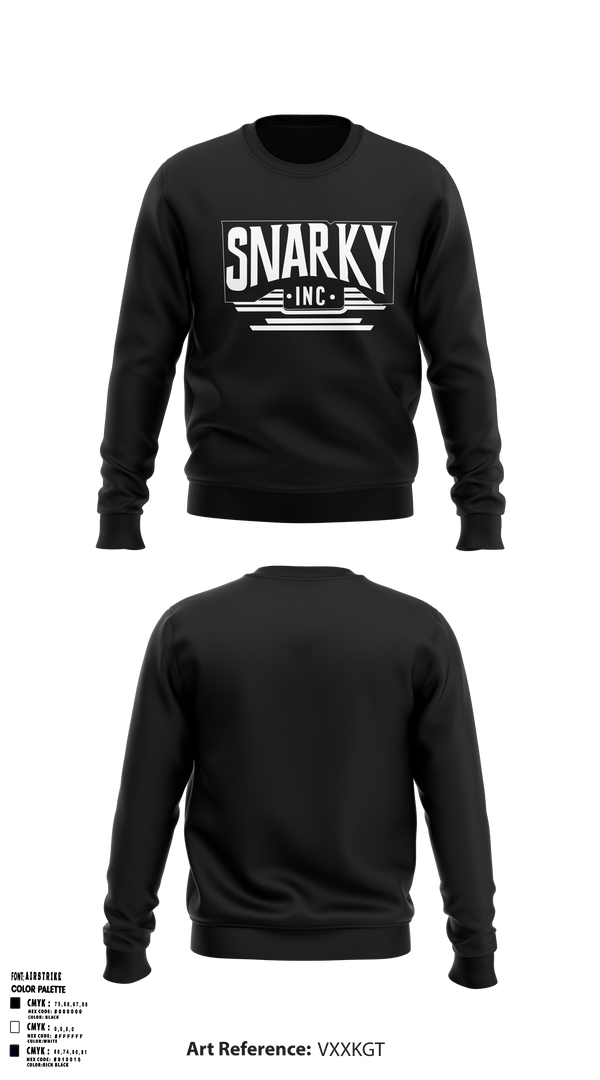 Crew Neck Sweatshirt, Snarky inc., , Teamtime, Team time, sublimation, custom sports apparel, team uniforms, spirit wear, spiritwear, sports uniforms, custom shirts, team store, custom team store, fundraiser sports, apparel fundraiser