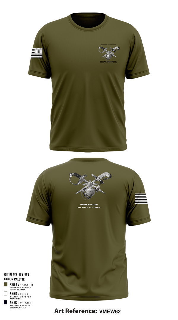 Short Sleeve Performance Shirt, Marine Barracks/ Marine Detachment   32nd St Naval Base, Marines, Teamtime, Team time, sublimation, custom sports apparel, team uniforms, spirit wear, spiritwear, sports uniforms, custom shirts, team store, custom team store, fundraiser sports, apparel fundraiser