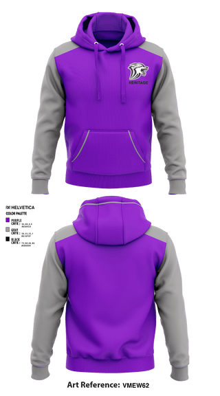 Hoodie, Heritage High School, Spirit Store, Teamtime, Team time, sublimation, custom sports apparel, team uniforms, spirit wear, spiritwear, sports uniforms, custom shirts, team store, custom team store, fundraiser sports, apparel fundraiser