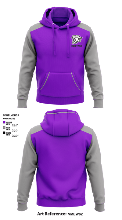 Heritage High School 74162806 Hoodie - 1