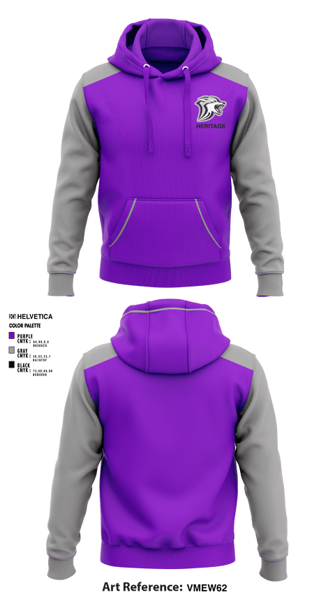 Hoodie, Heritage High School, Spirit Store, Teamtime, Team time, sublimation, custom sports apparel, team uniforms, spirit wear, spiritwear, sports uniforms, custom shirts, team store, custom team store, fundraiser sports, apparel fundraiser