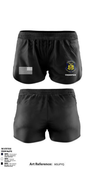 Ranger Panties, MSHP Class 120, Police, Teamtime, Team time, sublimation, custom sports apparel, team uniforms, spirit wear, spiritwear, sports uniforms, custom shirts, team store, custom team store, fundraiser sports, apparel fundraiser