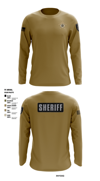 Henry County S.E.R.T. 87395571 Long Sleeve Performance Shirt - 3