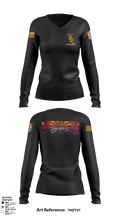 3666th SMC 60008447 Women's Long Sleeve V-neck Shirt - 34