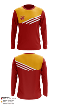 Whittier Christian High School 9909221 Long Sleeve Performance Shirt - 1