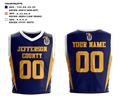Jefferson County High School Basketball 34257331 Basketball Uniform - 1