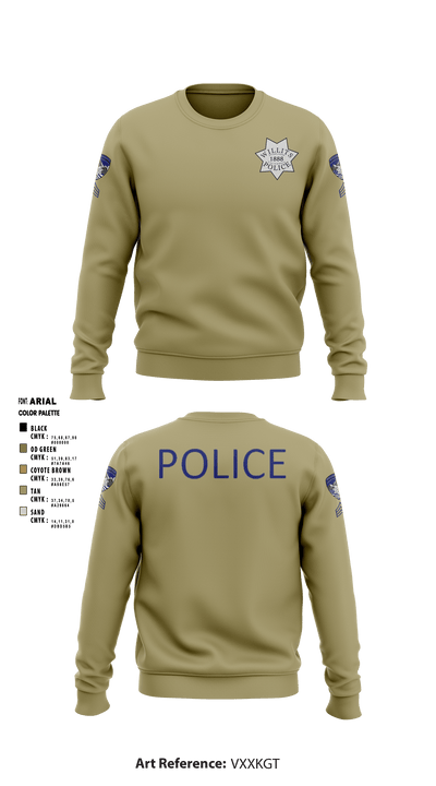 Willits Little Lake JRTF 70658416 Crew Neck Sweatshirt - 9