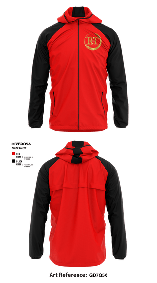 Windbreaker, Royal T, Track & Field, Teamtime, Team time, sublimation, custom sports apparel, team uniforms, spirit wear, spiritwear, sports uniforms, custom shirts, team store, custom team store, fundraiser sports, apparel fundraiser