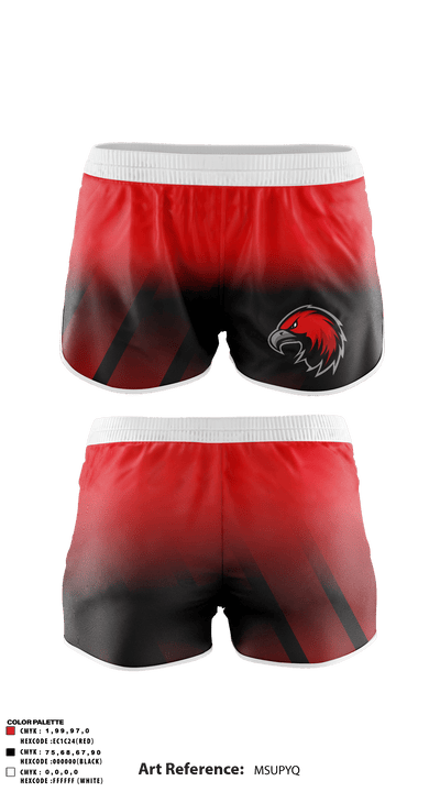 Quad Cities Christian School Soccer 52726245 Track Shorts - 1
