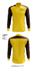 Zeeland East High School Cheer 15637489 Quarter Zip Jacket - 1