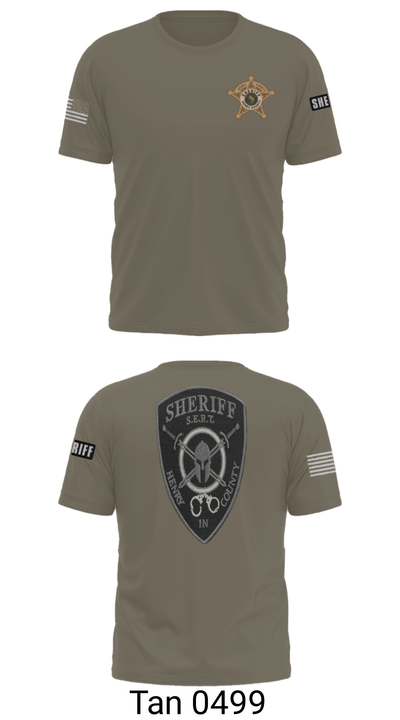 Henry County S.E.R.T. 87395571 Short Sleeve Performance Shirt - 35