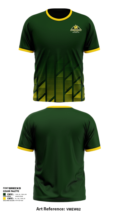 Los Alamos High School Golf 81156262 Short Sleeve Performance Shirt - 2