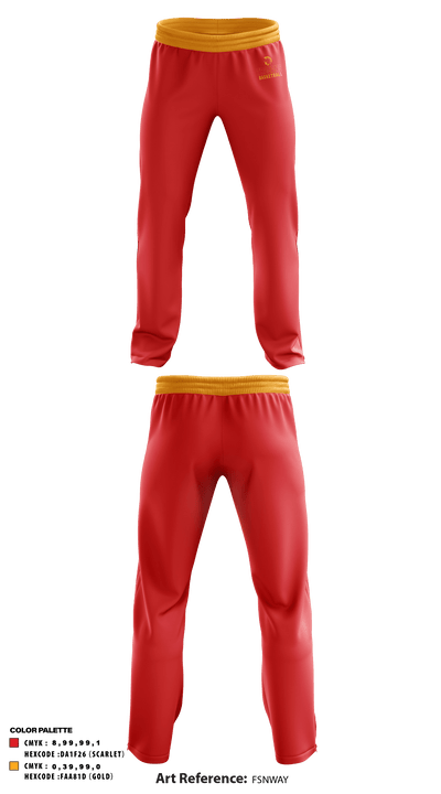 North College Hill High School Basketball 40310124 Sweatpants - 2
