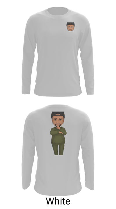 Hear That Again 49824400 Long Sleeve Performance Shirt - 4
