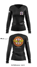 PBS Dustoff 80711922 Women's Long Sleeve V-neck Shirt - 6