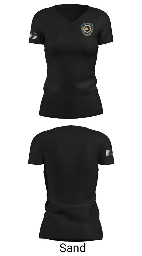 Women's Short Sleeve Vneck Shirt, , Police, Teamtime, Team time, sublimation, custom sports apparel, team uniforms, spirit wear, spiritwear, sports uniforms, custom shirts, team store, custom team store, fundraiser sports, apparel fundraiser