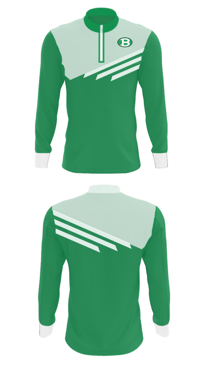 Brenham High School Golf 37169918 Quarter Zip Jacket - 12