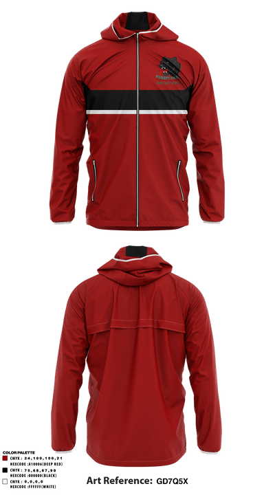 Forest Park Middle School 8551443 Windbreaker - 1
